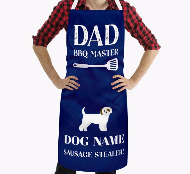 Master of the Barbecue: Personalised {breedFullName} Apron